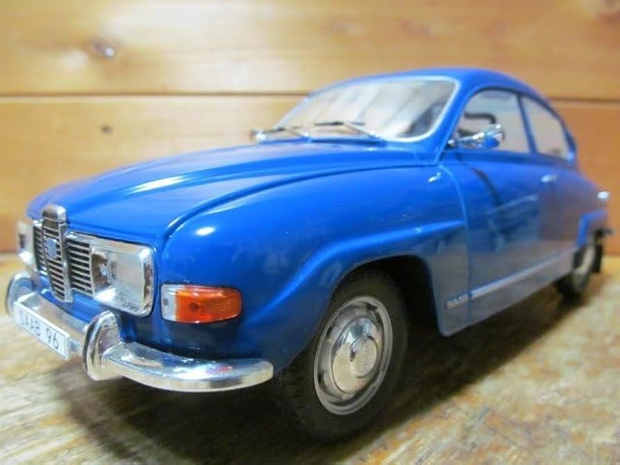 1/18 サーブ SAAB 96 V4 ブルー MCG製 ダイキャスト製ミニカー SAAB 96 V4 1970 Blue MCG 18283 1/18 Metal Model Car Group
